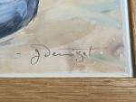 J. DENIZET (XXème)
Marée basse
Gouache et aquarelle signée en bas à...