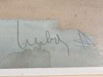 Fernand HERBO (1905-1995)
L'embouchure
Aquarelle signée en bas à droite
47 x 62.5...