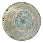 Georges PELLETIER (né en 1938)
Coupe ronde en céramique émaillée blanc-vert...