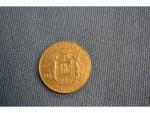 PIECE de 100 francs en or Napoléon III  datée...