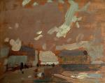 Paul Emile LECOMTE (1877-1950)
L'Ile d'Yeu, Port Joinville
Huile sur panneau
14 x...