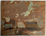 Paul Emile LECOMTE (1877-1950)
L'Ile d'Yeu, Port Joinville
Huile sur panneau
14 x...