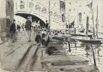 Paul Emile LECOMTE (1877-1950)
Venise
Lavis signé en bas à gauche
10.5 x...