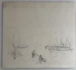 Paul Emile LECOMTE (1877-1950)
Sur les quais
Dessin
25.3 x 27.5 cm (traces...
