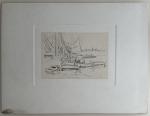 Paul Emile LECOMTE (1877-1950)
Barques à quai
Dessin
10.7 x 15.3 cm