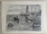 Paul Emile LECOMTE (1877-1950)
Bateaux au port
Dessin
26.7 x 35.5 cm