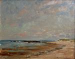 Paul Emile LECOMTE (1877-1950)
L'Ile d'Yeu, personnages sur la plage
Huile sur...
