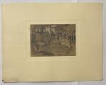 Paul Emile LECOMTE (1877-1950)
Scène animée
Dessin rehaussé
11.3 x 16 cm