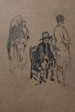 Paul Emile LECOMTE (1877-1950)
Etude de personnages
Dessin
16 x 11.1 cm