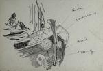 Paul Emile LECOMTE (1877-1950)
Etude de proue
Dessin
10.2 x 14.7 cm