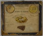 " Souvenir historique, Déclaration de la Guerre 15 juillet 1870,...