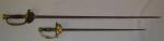 Épée d'Officier, modèle 1817 à ciselures. Garde à une branche,...