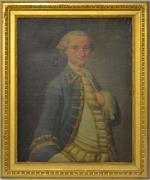 ECOLE FRANCAISE du XVIIIème
Portrait d'homme
Huile sur toile
81.5 x 66 cm