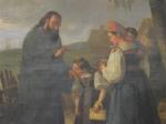 ECOLE RUSSE du XIXème
La bénédiction des enfants
Huile sur toile
69 x...