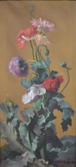 Jean BENNER (1836-1909)
Bouquet de fleurs
Huile sur toile signée et dédicacée...