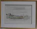 Robert MAURA (1934-2015)
Port vendéen
Aquarelle signée en bas à droite
38.5 x...