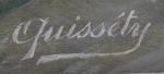 GUISSETY (XXème)
Voiliers près des côtes
Huile sur toile signée en bas...