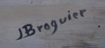 J. BROGUIER (XXème)
Concarneau
Huile sur panneau signée en bas à droite
52.5...
