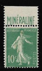 France, N°188A Minéraline neuf sans charnière, infimes rousseurs sinon TB,...