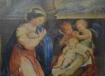Ecole FRANCAISE du XVIIème siècle, suiveur de Jacques STELLA
L'Adoration de...
