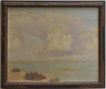 Louis CYLKOW (1877-1934)
Voilier dans la baie
Huile sur toile signée en...