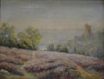 William DIDIER-POUGET (1864-1959)
Promenade dans les champs
Huile sur toile signée en...