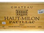SIX BOUTEILLES Château Haut Milon 1998 Pauillac (dans caisse