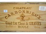 DOUZE BOUTEILLES Château Carbonnieux 1988 Graves (dans caisse