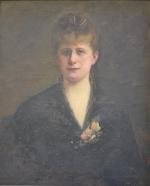 Joseph Fortuné LAYRAUD (1834-1912)
Portrait de dame
Huile sur toile signée en...