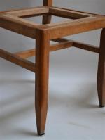 Pierre CRUEGE (1913-2003)
Paire de fût de chaises en bois naturel
Années...