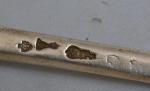 LOUCHE en argent, modèle uniplat, la spatule gravée
Paris, 1788
Maitre orfèvre:...