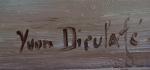 Yvon DIEULAFE (1903-1990)
Bourrines dans le marais vendéen
Huile sur panneau signée...