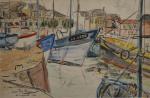 Jean-Paul ULYSSE (1925-2011)
Les Sables d'Olonne, le port de La Chaume,...