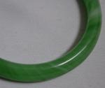 BRACELET de forme jonc en jade
D.: 8 cm