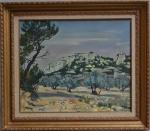 Yves BRAYER (1907-1990)
Paysage des Baux de Provence
Huile sur toile signée...