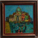 Paul AIZPIRI (1919-2016)
Venise, la Salute
Huile sur toile contresignée, située et...
