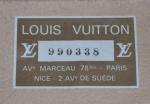 Louis VUITTON
Malle modèle Alzer, en toile enduite imprimée au pochoir...