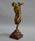 Jules Jacques LABATUT (1851-1935)
Faune dansant et jouant de la flûte...