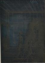 Jean CARZOU (1907-2000)
Silouhette dans un intérieur, 1981.
Lithographie signée et datée...