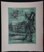 Jean CARZOU (1907-2000)
L'angelot, 1964.
Lithographie signée et datée en bas à...