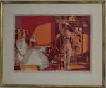 Camille HILAIRE (1916-2004)
Nu au miroir
Lithographie signée en bas à droite,...