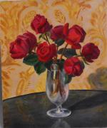 Pierre BAUDRIER (1884-1964)
Bouquet de roses dans un vase à piédouche
Huile...