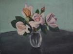 Pierre BAUDRIER (1884-1964)
Bouquet de roses dans un vase
Huile sur carton...