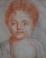 ECOLE FRANCAISE du XIXème
Portrait d'enfant
Sanguine
29.5 x 23 cm à vue...