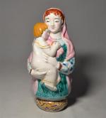 Colette GUEDEN (1905-2000)
Maternité
Sujet en céramique émaillée, signée
H.: 22 cm
