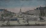 VUE D'OPTIQUE représentant une vue d'Amsterdam prise du Vieux Rempart
XVIIIème
24...