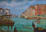 Lucien Raoul Jean MARTIAL (1892-1987)
Venise, gondolier sur le grand canal
Huile...