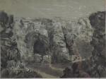 ECOLE FRANCAISE
Grottes du Korrigan, 1857.
Dessin
23 x 30 cm