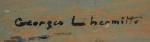 Georges LHERMITTE (1882-1967)
Quiberon, la vague
Huile sur isorel signée en bas...