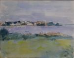 Jean CHABOT (1914-2015)
La baie
Aquarelle signée en bas à droite
44 x...
